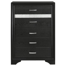 Load image into Gallery viewer, Miranda 5-drawer Bedroom Chest Black
