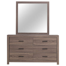 Load image into Gallery viewer, Brantford 6-drawer Dresser with Mirror Barrel Oak
