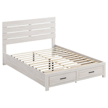 Load image into Gallery viewer, Brantford Wood Eastern King Panel Bed Coastal White
