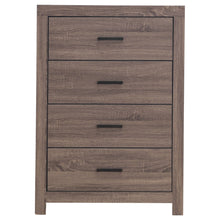 Load image into Gallery viewer, Brantford 4-drawer Bedroom Chest Barrel Oak
