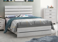 Load image into Gallery viewer, Brantford Wood Queen Panel Bed Coastal White
