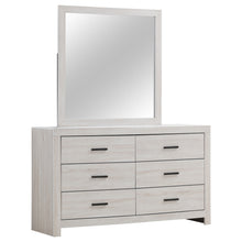 Load image into Gallery viewer, Brantford 6-drawer Dresser with Mirror Coastal White
