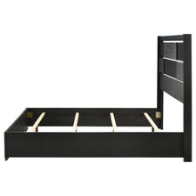 Load image into Gallery viewer, Blacktoft Wood Eastern King Panel Bed Black
