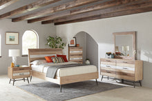 Load image into Gallery viewer, Marlow 4-piece California King Bedroom Set Rough Sawn Multi
