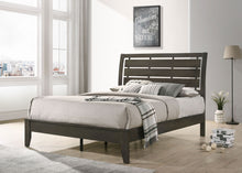 Load image into Gallery viewer, Serenity Wood Eastern King Panel Bed Mod Grey
