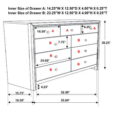Load image into Gallery viewer, Serenity 9-drawer Dresser Mod Grey
