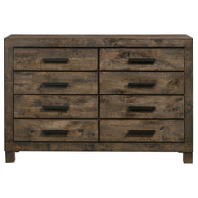 Load image into Gallery viewer, Woodmont 8-drawer Dresser Rustic Golden Brown
