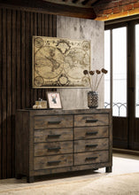 Load image into Gallery viewer, Woodmont 8-drawer Dresser Rustic Golden Brown
