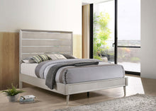 Load image into Gallery viewer, Ramon Wood Queen Panel Bed Metallic Sterling
