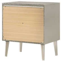 Load image into Gallery viewer, Ramon 2-drawer Nightstand Metallic Sterling
