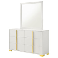 Load image into Gallery viewer, Marceline 6-drawer Dresser with Mirror White
