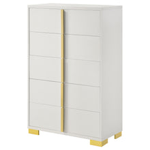 Load image into Gallery viewer, Marceline 5-drawer Bedroom Chest White
