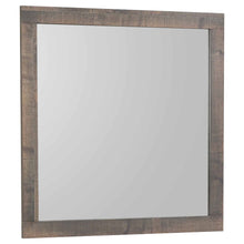 Load image into Gallery viewer, Frederick Square Dresser Mirror Weathered Oak
