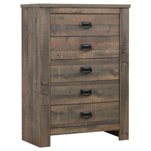 Load image into Gallery viewer, Frederick 5-drawer Chest Weathered Oak
