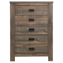 Load image into Gallery viewer, Frederick 5-drawer Chest Weathered Oak
