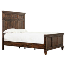 Load image into Gallery viewer, Avenue Wood Queen Panel Bed Weathered Burnished Brown
