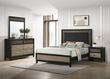 Load image into Gallery viewer, Valencia 4-piece Eastern King Bedroom Set Black

