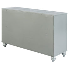 Load image into Gallery viewer, Gunnison 6-drawer Dresser Silver Metallic
