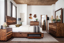 Load image into Gallery viewer, Winslow 5-piece Eastern King Bedroom Set Smokey Walnut
