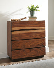 Load image into Gallery viewer, Winslow 4-drawer Bedroom Chest Smokey Walnut
