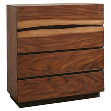 Load image into Gallery viewer, Winslow 4-drawer Bedroom Chest Smokey Walnut
