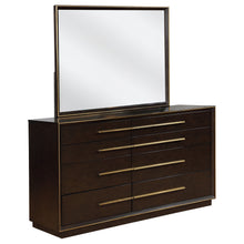 Load image into Gallery viewer, Durango 8-drawer Dresser with Mirror Smoked Peppercorn
