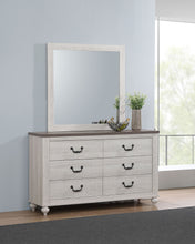 Load image into Gallery viewer, Stillwood 6-drawer Dresser with Mirror Vintage Linen
