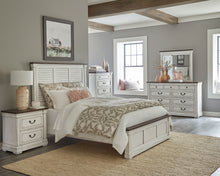 Load image into Gallery viewer, Hillcrest 5-piece Eastern King Bedroom Set Distressed White
