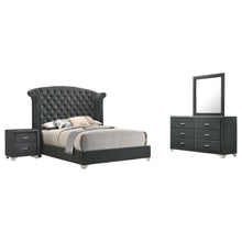 Load image into Gallery viewer, Melody 4-piece Eastern King Bedroom Set Grey

