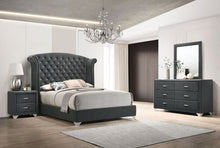 Load image into Gallery viewer, Melody 4-piece Eastern King Bedroom Set Grey
