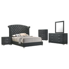 Load image into Gallery viewer, Melody 5-piece California King Bedroom Set Grey
