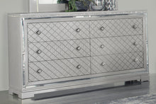 Load image into Gallery viewer, Eleanor Rectangular 6-drawer Dresser Metallic
