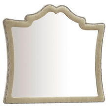 Load image into Gallery viewer, Antonella Upholstered Dresser Mirror Camel
