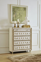Load image into Gallery viewer, Antonella 5-drawer Bedroom Chest Ivory and Camel
