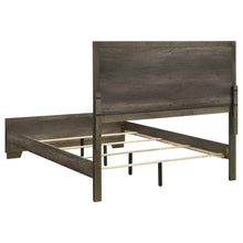 Load image into Gallery viewer, Janine Wood Queen Panel Bed Grey
