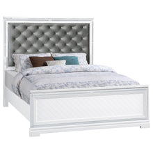 Load image into Gallery viewer, Eleanor Wood Queen Panel Bed White

