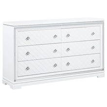 Load image into Gallery viewer, Eleanor Rectangular 6-drawer Dresser White
