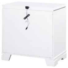 Load image into Gallery viewer, Eleanor Rectangular 2-drawer Nightstand White

