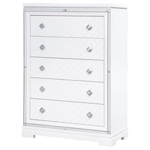 Load image into Gallery viewer, Eleanor Rectangular 5-drawer Chest White

