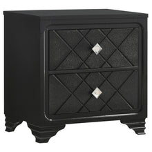Load image into Gallery viewer, Penelope 2-drawer Nightstand Black
