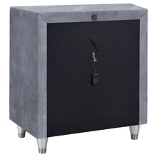 Load image into Gallery viewer, Antonella 3-drawer Upholstered Nightstand Grey
