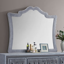 Load image into Gallery viewer, Antonella Dresser Mirror with Nailhead Trim Camel
