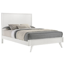 Load image into Gallery viewer, Janelle Wood Queen Panel Bed White
