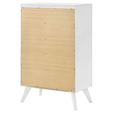 Load image into Gallery viewer, Janelle 5-drawer Bedroom Chest White
