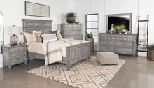 Load image into Gallery viewer, Avenue 5-piece Eastern King Bedroom Set Weathered Grey
