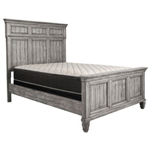 Load image into Gallery viewer, Avenue Wood Queen Panel Bed Weathered Grey
