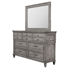 Load image into Gallery viewer, Avenue 8-drawer Rectangular Dresser with Mirror Grey

