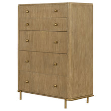 Load image into Gallery viewer, Arini 5-drawer Bedroom Chest Sand Wash
