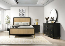Load image into Gallery viewer, Arini 4-piece Queen Bedroom Set Black and Natural
