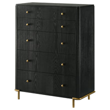 Load image into Gallery viewer, Arini 5-drawer Bedroom Chest Black
